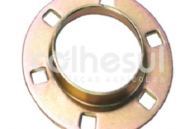 Flange Rolamento - Redondo - 6 Furos - Ge35