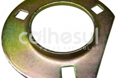 Flange Rolamento - Redondo - 3 Furos - Ge30